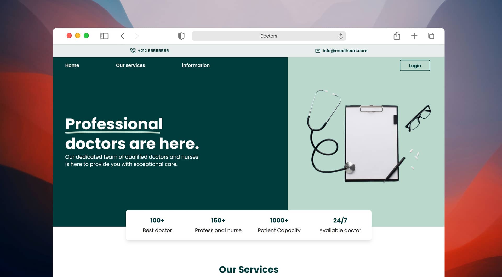 Management App for a Moroccan Medical Clinic
